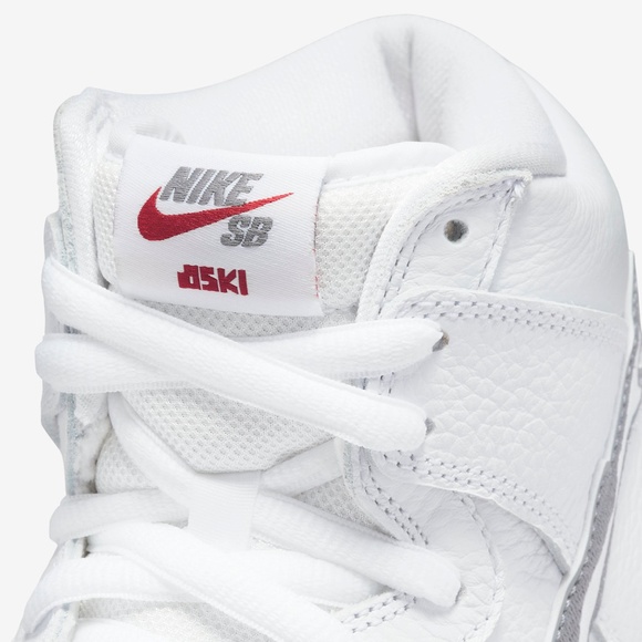 Nike SB Dunk High ISO Orange Label Oski Great White Shark DC8908 105 - Picture 7 of 11